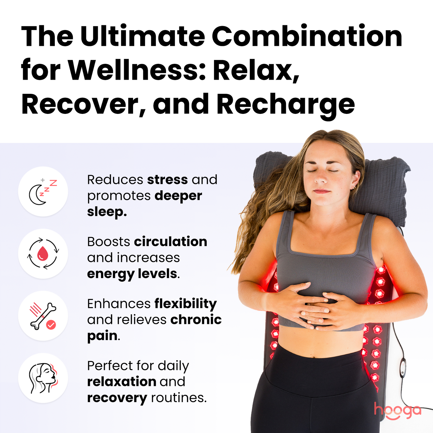 Red Light Therapy Acupressure Mat