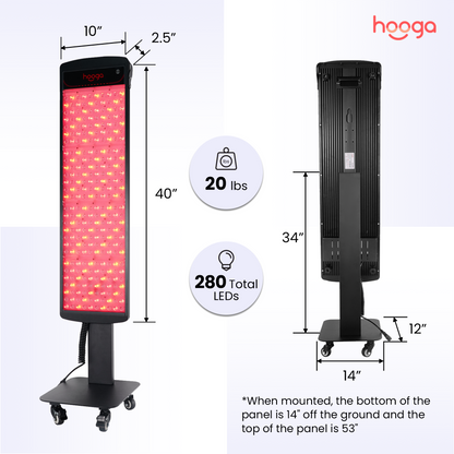 SaunaPRO Red Light Therapy Panel