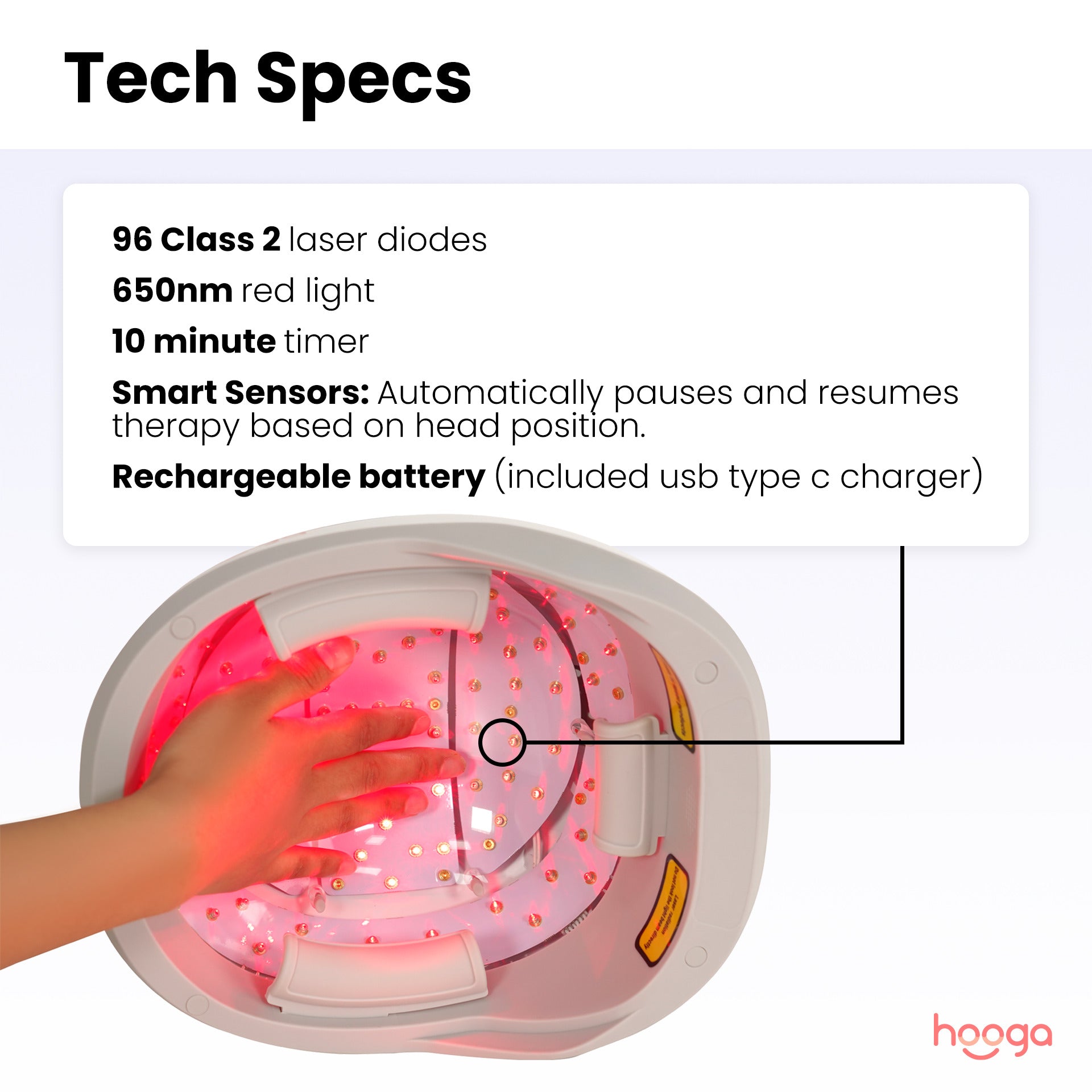 Red Light Therapy Laser Helmet