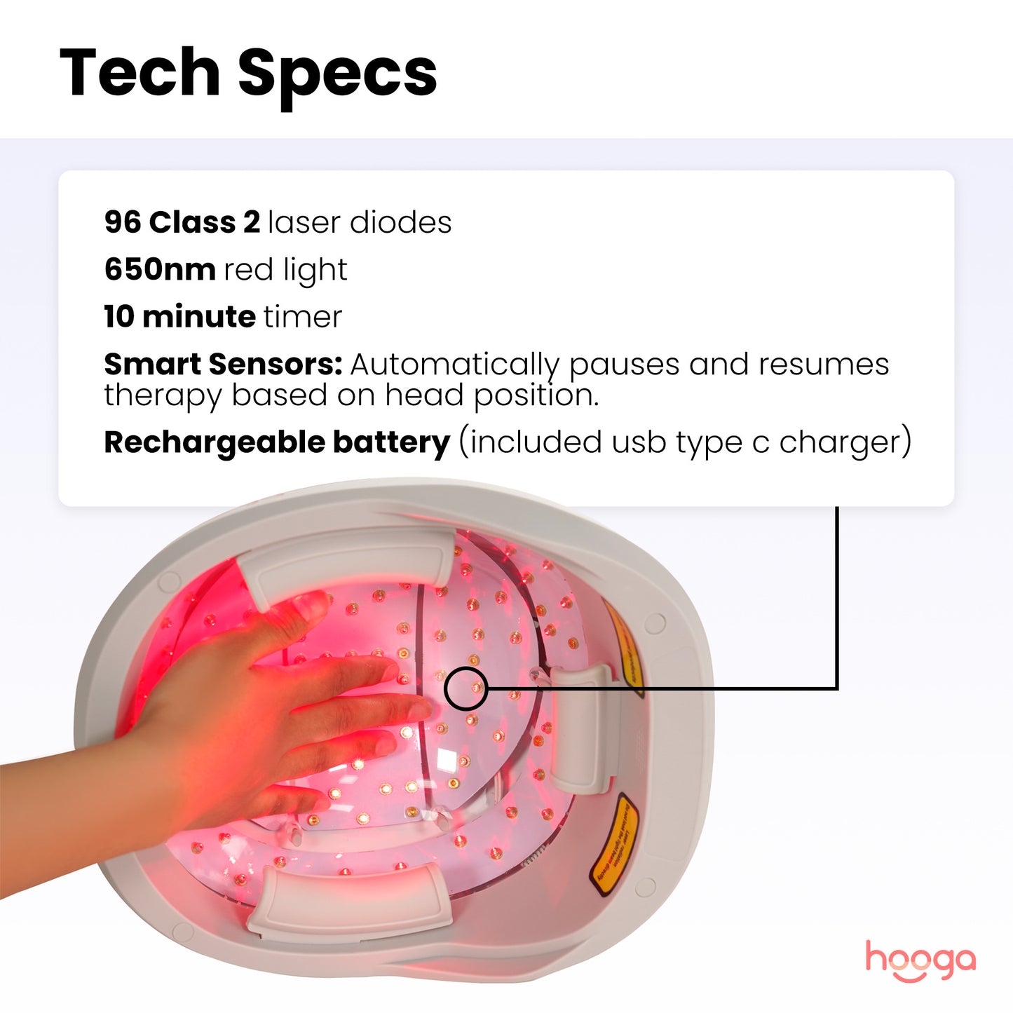 Red Light Therapy Laser Helmet