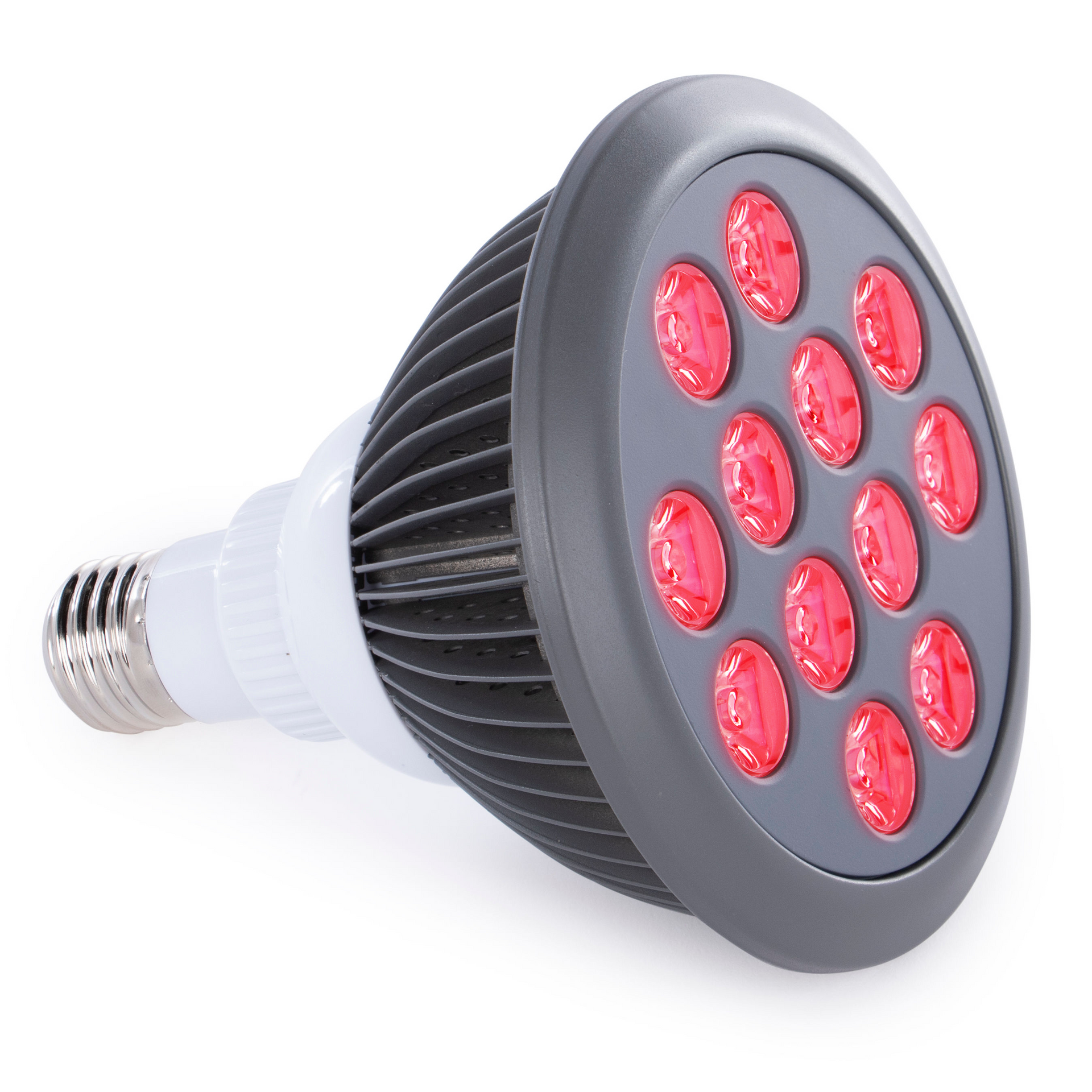 24w led grow light bulb Hooga Red Light Therapy Device Red Near Infrared 660nm 850nm. 12 LEDs. High Irradiance For Skin Health, Pain Relief, Anti Aging, Muscl