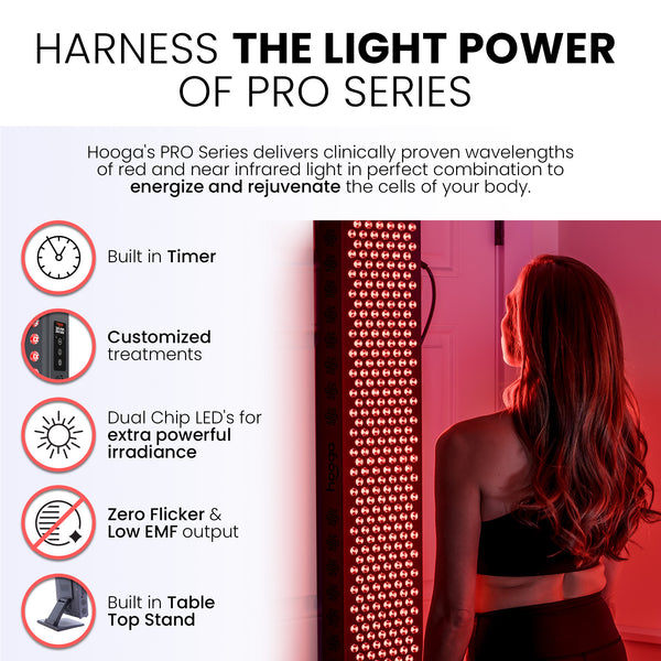 Hooga Red Light Therapy Panel (PRO Series)