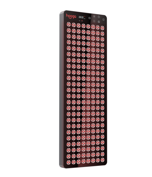Hooga Blaze red light therapy panel for sauna, 768 LEDs in an IP65 sealed aluminum housing