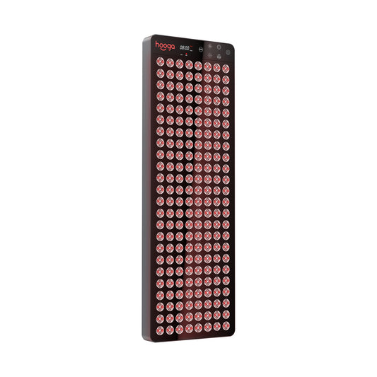 Hooga Blaze red light therapy panel for sauna, 768 LEDs in an IP65 sealed aluminum housing