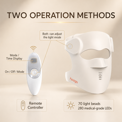 Hooga Luma LED Red Light Therapy Mask