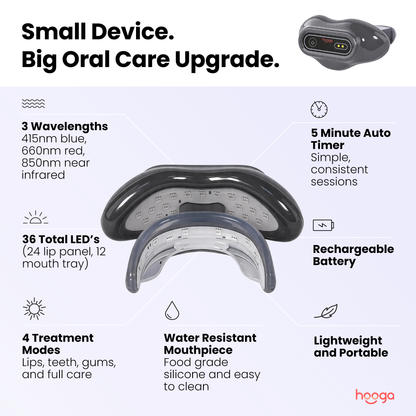 Oral Light Therapy Device