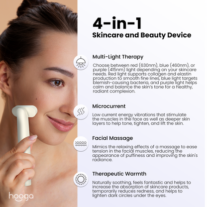 Red Light Therapy Facial Wand
