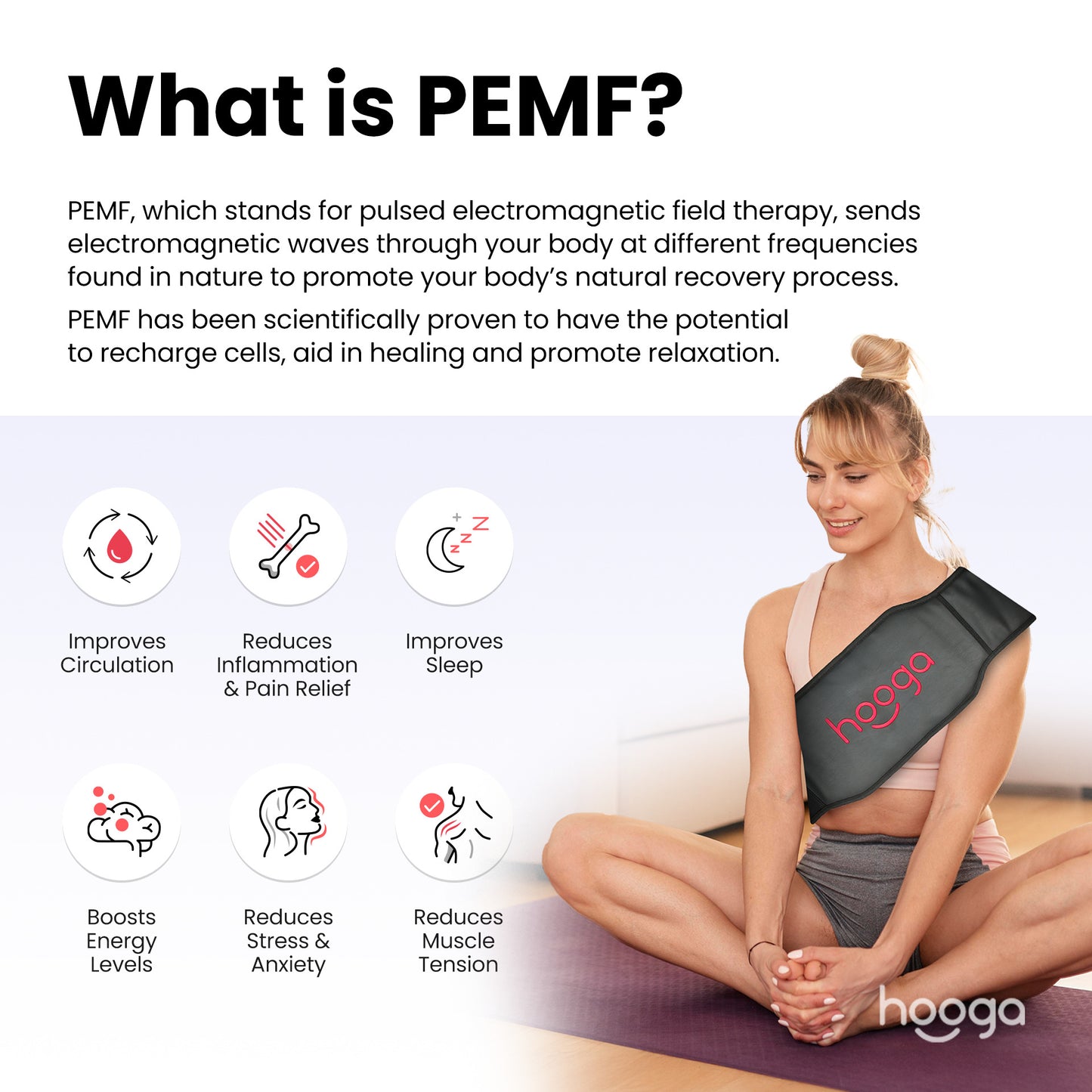 PEMF Belt with Infrared Heat and Photons