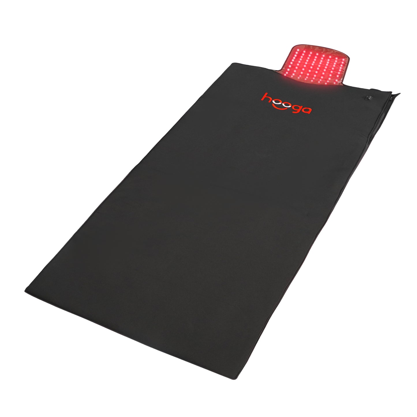 Hooga Red Light Therapy Full Body Pod XL - 360 Degree LED Coverage Lit Up