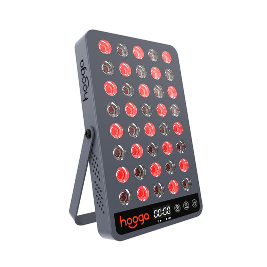 Hooga HG200 Red Light Therapy Device - Compact 660nm 850nm Dual Wavelength Panel Front View