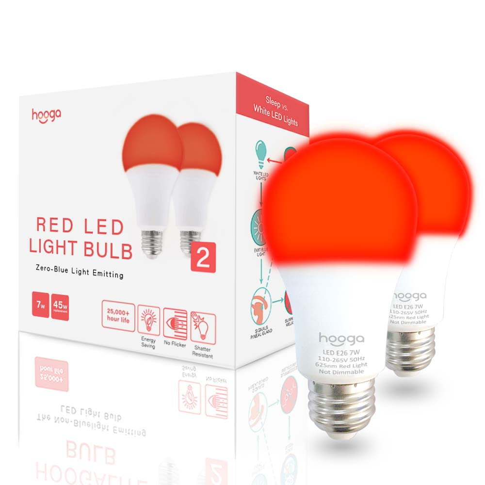 Red Sleep Light Bulb