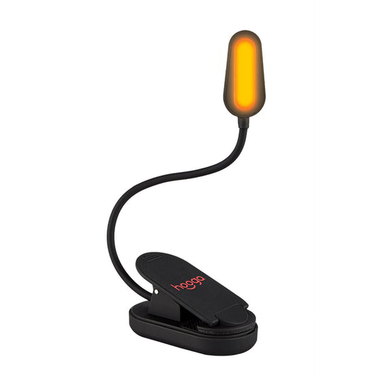 Amber Clip-On Book Light