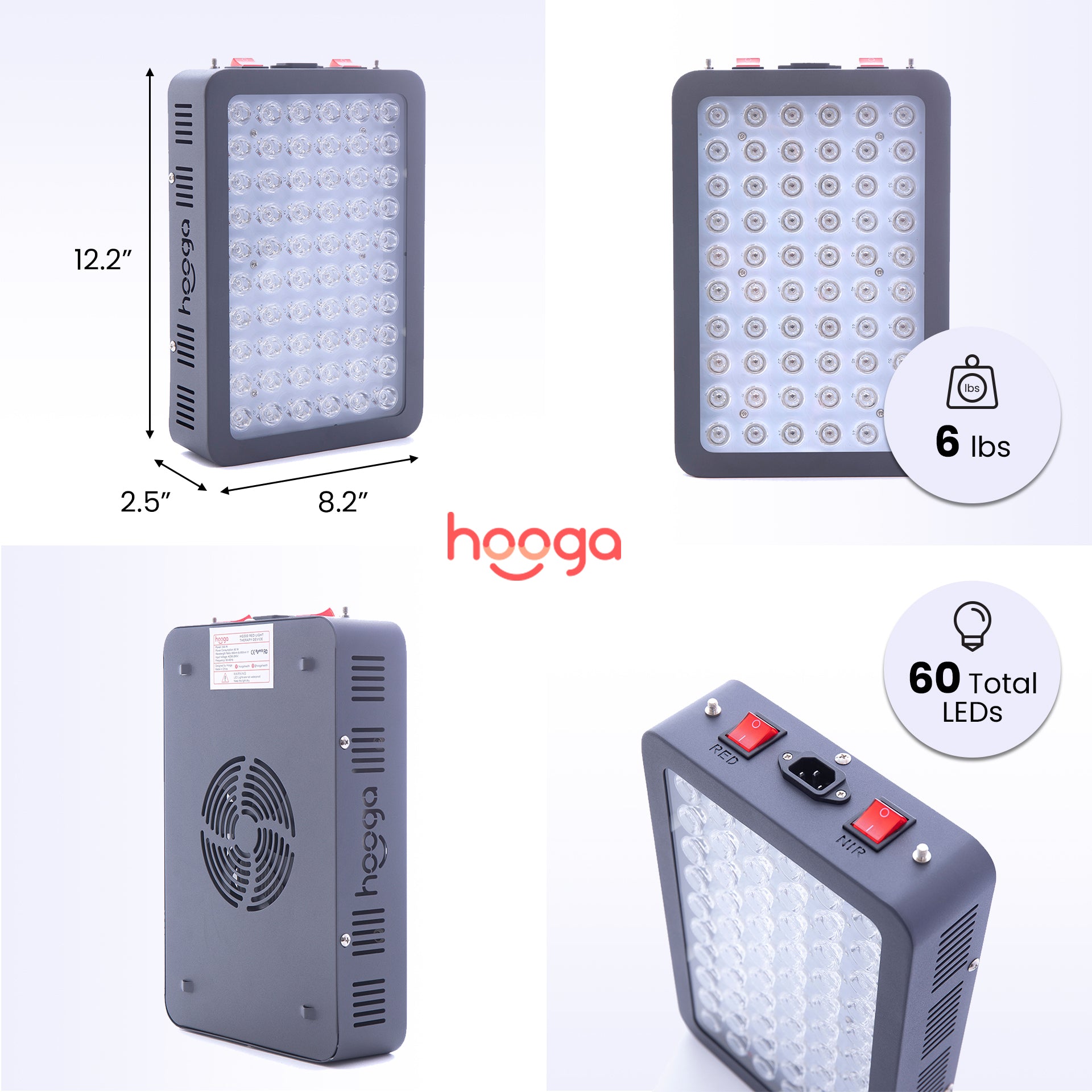 Hooga HG300 Red Light Therapy Device